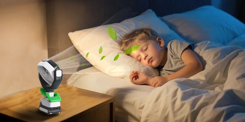 Wireless portable fan