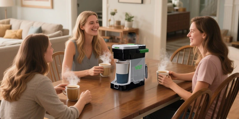 AC/DC K-cup Coffee Machine